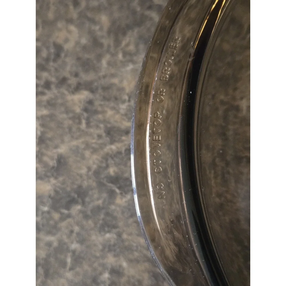 Pyrex Visions Amber Glass 2L Casserole Dish with Lid 024 Round Baking Pan P4